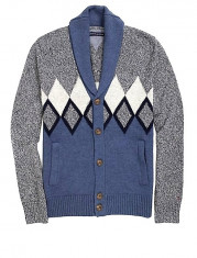 Cardigan / Jerseu original Tommy Hilfiger - barbati M -100% AUTENTIC foto