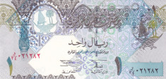 Bancnota Qatar 1 Riyal (2003) - P20 UNC foto