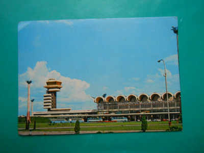 HOPCT 25831 BUCURESTI OTOPENI AEROPORTUL IN 1978-CIRCULATA foto