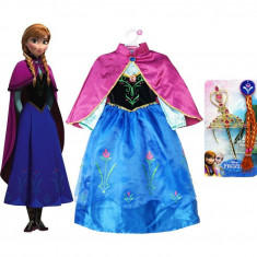 CLD20 Costum copii desene Frozem - Anna Frozen foto