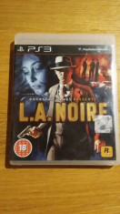 PS3 L.A. Noire - joc original by WADDER foto