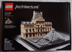 LEGO Architecture 21024 Louvre - Muzeul Luvru Paris Franta nou sigilat ORIGINAL foto