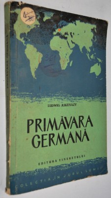 Primavara germana - Ludwig Askenazy - 1957 foto