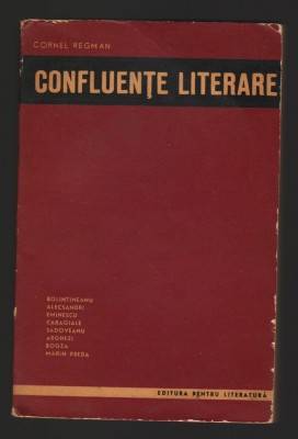 (C6986) CORNEL REGMAN - CONFLUENTE LITERARE foto