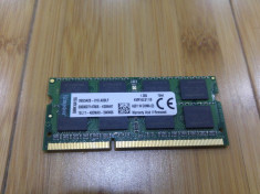 Memorie laptop 8Gb ddr3L 1600Mhz Lov Voltage 1,35V Kingston foto