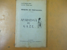 Aparati - va de gaze Bucuresti 1934 brosura de propaganda 200 foto