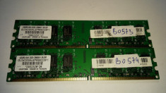 Memorie RAM 2GB DDR2 PC desktop Unifosa 800mhz ( 2 GB DDR 2 ) (BO573) (BO574) foto
