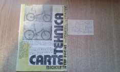 CARTE TEHNICA BICICLETA PEGAS PRACTIC 3120 foto