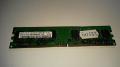 Memorie RAM 1GB DDR2 PC desktop Samsung 667mhz ( 1 GB DDR 2 ) (BO533) foto