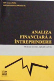 Analiza financiara a intreprinderii - elemente teoretice,aplicatii rezolvate, 2006, Alta editura