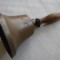 Impresionant clopot din bronz - patina de secol 19