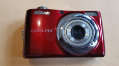 Aparat Foto Nikon Coolpix L22 12 Megapixeli 3.6X Zoom - Mic Defect foto