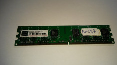 Memorie RAM 1GB DDR2 PC desktop Transcend 800mhz ( 1 GB DDR 2 ) (BO537) foto