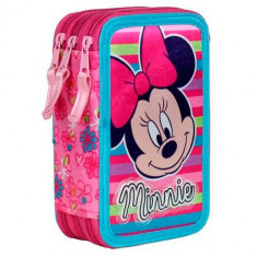 Penar triplu echipat Minnie Mouse Pink foto