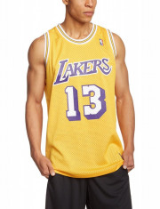 Maiou Adidas NBA Wilt Chamberlain Los Angeles Lakers Swingman Jersey Autentic ! foto
