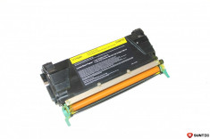 Cartus Original Lexmark Yellow C736H1YG Lexmark C736, X736, X738, X736de, X738DE, X738DTE, C736DN, C736N, C736DTN C736H1YG toner 25% foto