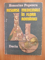 RESURSE MEDICINALE IN FLORA ROMANIEI- HONORIUS POPESCU- CARTONATA foto