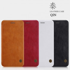 Husa iPhone 7 Plus Qin Leather Case by Nillkin Red foto