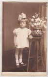 Bnk foto - Fotografie copil - F A Brand Ploesti, Romania 1900 - 1950, Sepia, Portrete