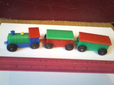 bnk jc Anglia - Trenulet de plastic - Mettoy ? foto