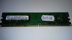 Memorie RAM 2GB DDR2 PC desktop Samsung 800mhz ( 2 GB DDR 2 ) (BO578) foto