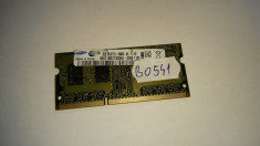 Memorie RAM laptop SODIMM DDR3 2GB 1066MHZ Samsung ( DDR 3 2 GB ) (BO541) foto