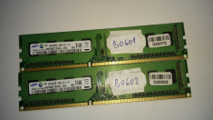Memorie RAM 2GB DDR3 PC desktop Samsung 1333mhz ( 2 GB DDR 3 ) (BO601) (BO602) foto