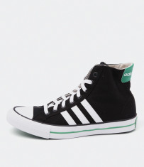 Adidas Mens VLNEO 3 Stripes MID BLK AHF39079 foto