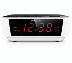 Radio cu ceas si acord digital Philips AJ3115/12, Digital, LED foto
