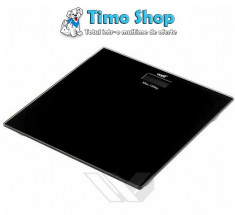 Cantar digital personal cu afisaj lcd Well SCALE-PRS-03BK-WL foto