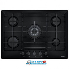 Plita Gaz incorporabila Multi Cooking 700 - 5 Arzatoare FHM 705 4G TC BK E Neagra Franke foto