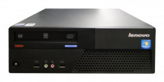 Calculator Lenovo ThinkCentre M58p Desktop, Intel Core 2 Duo E7500 2.93 GHz, 4 GB DDR3, 160 GB HDD SATA, DVDRW foto