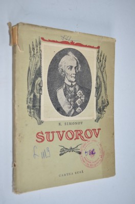 Suvorov - K. Simonov - 1955 foto