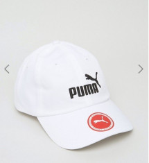 Sapca Puma logo Mens Alba - Anglia - Reglabila - 100% Bumbac - Detalii in anunt foto