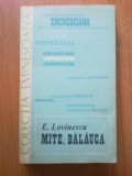 N2 E. LOVINESCU - MITE. BALAUCA