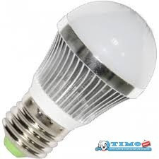 Bec LED sferic, putere: 5xLED, max.6.2W / E27 / 220-240V / 6500K foto
