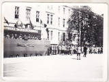 Bnk foto - 1977 - Intalnirea promotiei 1952 ofiteri de artilerie, Alb-Negru, Romania de la 1950, Militar