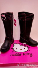 Cizme inalte Hello Kitty originale pentru copii foto