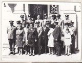 Bnk foto - 1977 - Intalnirea promotiei 1952 ofiteri de artilerie, Alb-Negru, Romania de la 1950, Militar