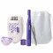 Set epilator Philips Satinelle HP6543/00, Discuri metalice, 20 Puncte de prindere, 2 Accesorii