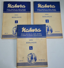 Revista natura biologie NR. 2, 3, 4 / 1965 foto