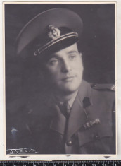 bnk foto - Portret de militar - aproximativ 1940 foto