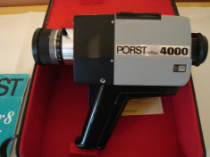 camera video vintage PORST reflex 4000 super 8 foto