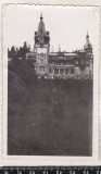 Bnk foto - Sinaia - Castelul Peles - 1953, Alb-Negru, Romania de la 1950, Cladiri