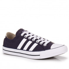 Adidas Womens VLNEO 3 Stripes Navy AHQ38688 foto