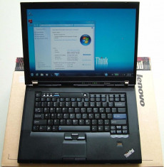 Laptop business LENOVO Thinkpad T500 4GB ddr3 Core2duo 2.3ghz 320gb 15.4&amp;quot; foto