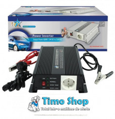 Invertor de tensiune 600w 24v HQ-INV600C/24 foto