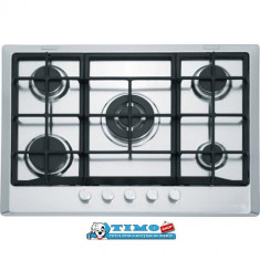 Plita Gaz Incorporabila Multi Cooking 700 - 5 Arzatoare FHM 705 4G TC XS C Inox foto