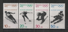 Germania.1971 Olimpiada de iarna SAPPORO SG.315 foto