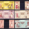 Timbre ROMANIA 1958/*462a = COSTUME POPULARE, FARA 2 VINIETE